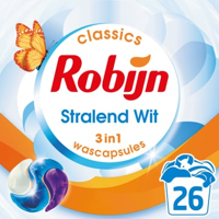 Robijn Classics 3in1 Wascapsules Stralend Wit 26 wasbeurten bij Jumbo