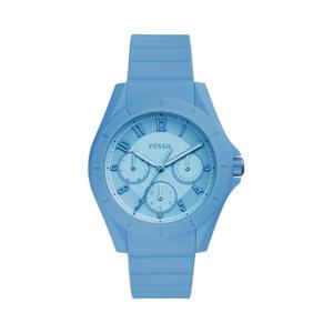 Horlogeband (Band + Kastcombinatie) Fossil ES4189 Onderliggend Silicoon Blauw