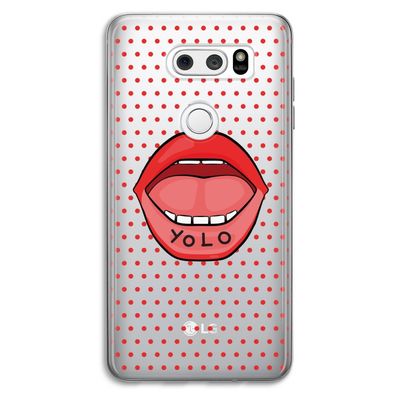 Yolo Denise: LG V30 Transparant Hoesje