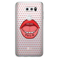 Yolo Denise: LG V30 Transparant Hoesje