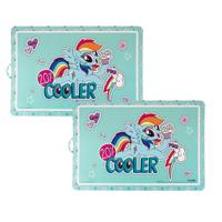 Placemat voor kinderen - 2x - My Little Pony print - 43 x 28 cm - Eten en knutselen - onderleggers Placemat voor kinderen - 2x - My Little Pony print - 43 x 28 cm - Eten en knutselen - onderleggers