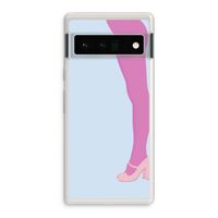 Pink panty: Google Pixel 6 Pro Transparant Hoesje