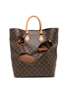 Louis Vuitton Pre-Owned x Comme Des Garçons sac cabas Monogram Halls (2014) - Marron