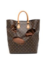 Louis Vuitton Pre-Owned x Comme Des Garçons sac cabas Monogram Halls (2014) - Marron - thumbnail