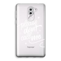 Don't call: Honor 6X Transparant Hoesje