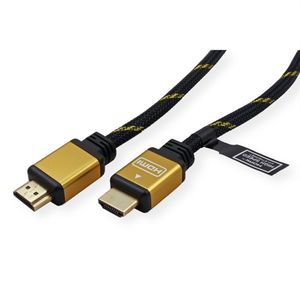 ROLINE GOLD HDMI HighSpeed Kabel met Ethernet, M-M, 5 m