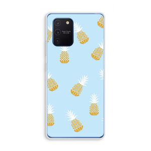 Ananasjes: Samsung Galaxy Note 10 Lite Transparant Hoesje