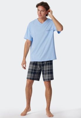 Schiesser Schiesser Shortama dark blue 179114 48/S