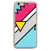 Pop Art #3: iPhone 6 Plus / 6S Plus Transparant Hoesje