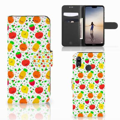 Huawei P20 Lite | Book Cover | Fruits