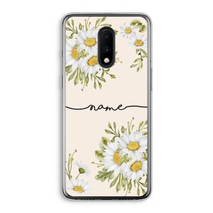 Daisies: OnePlus 7 Transparant Hoesje