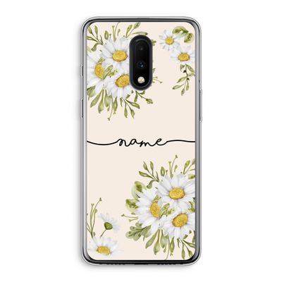 Daisies: OnePlus 7 Transparant Hoesje