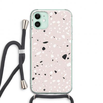 Terrazzo N°20: iPhone 11 Transparant Hoesje met koord