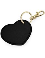 Atlantis BG746 Boutique Heart Key Clip - Black - 7 x 6 cm