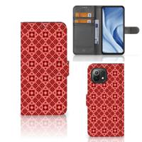 Xiaomi 11 Lite 5G NE | Mi 11 Lite | Telefoon Hoesje | Batik Rood