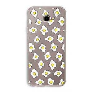 Spiegeleitjes: Samsung Galaxy J4 Plus Transparant Hoesje