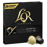 Koffiecups L&apos;Or espresso Ristretto 20 stuks