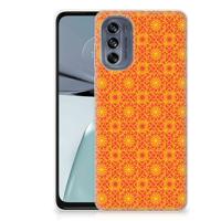 Motorola Moto G62 5G | TPU bumper | Batik Oranje