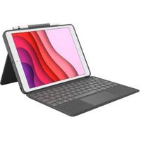 Logitech Combo Touch toetsenbord voor iPad AZERTY Frans Grafiet Smart Connector - thumbnail