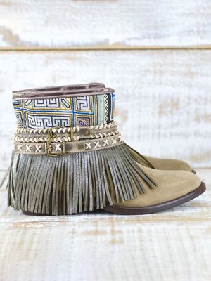 Bohemian Fringe Booties Bohemian Fringe Booties