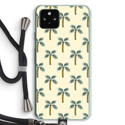 Paradise: Pixel 5a 5G Transparant Hoesje met koord