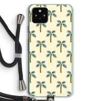 Paradise: Pixel 5a 5G Transparant Hoesje met koord