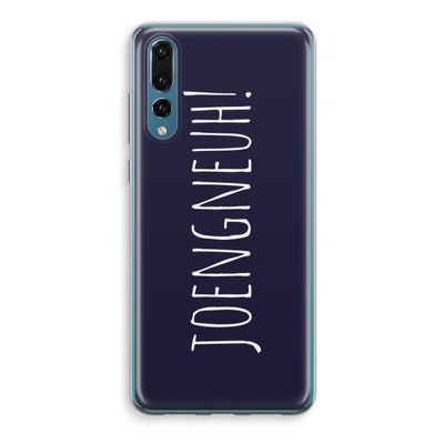 Joengneuh!: Huawei P20 Pro Transparant Hoesje