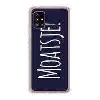Moatsje!: Samsung Galaxy A51 5G Transparant Hoesje