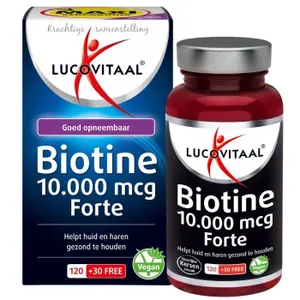 Lucovitaal Biotine 10.000mcg Forte -zuigtabletten- 150 zuigtabletten