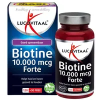Lucovitaal Biotine 10.000mcg Forte -zuigtabletten- 150 zuigtabletten - thumbnail