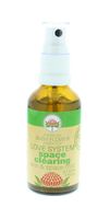 Space clearing spray mist