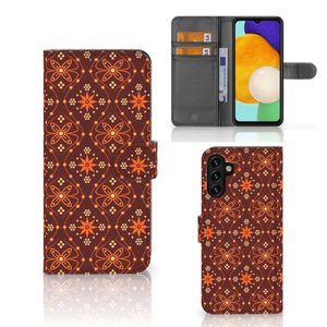 Samsung Galaxy A04s | Samsung Galaxy A13 5G Telefoon Hoesje Batik Brown