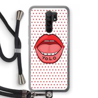 Yolo Denise: Xiaomi Redmi 9 Transparant Hoesje met koord