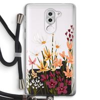 Painted wildflowers: Honor 6X Transparant Hoesje met koord