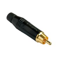 Amphenol ACPR-YEL RCA Connector | Male | Geel