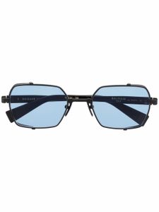 Balmain Eyewear lunettes de soleil Brigade III à monture carrée - Noir