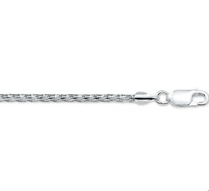 TFT Armband Zilver Vossestaart 2,0 mm 18 cm