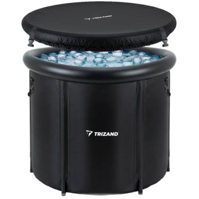 Ijsbad 320L - opvouwbaar ice bath voor thuis - ge?soleerd koudwaterbad - inclusief accessoires