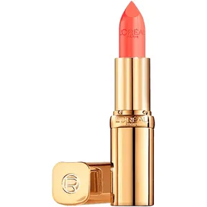 L’Oréal Paris Color Riche Satin Lipstick - 373 Magnetic Coral - Oranje - Verzorgende, Lippenstift Verrijkt met Arganolie - 4,54 gr.