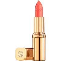 L’Oréal Paris Color Riche Satin Lipstick - 373 Magnetic Coral - Oranje - Verzorgende, Lippenstift Verrijkt met Arganolie - 4,54 gr. - thumbnail