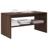Tv-meubel 80x40x40 cm bewerkt hout bruin eikenkleur