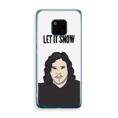 Let It Snow: Huawei Mate 20 Pro Transparant Hoesje