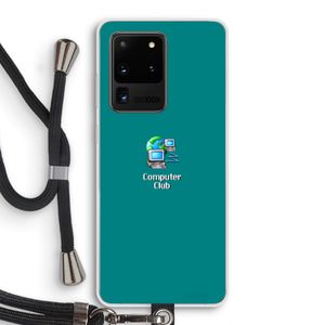 Win98: Samsung Galaxy S20 Ultra Transparant Hoesje met koord
