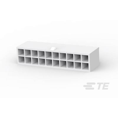 TE Connectivity 2-1586038-0 Male header, inbouw (standaard) Inhoud: 1 stuk(s) Tray