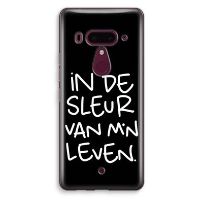 De Sleur: HTC U12+ Transparant Hoesje
