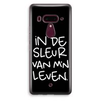 De Sleur: HTC U12+ Transparant Hoesje
