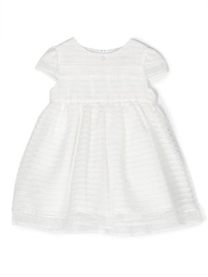 Patachou robe à design à empiècements - Blanc