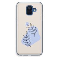 Leaf me if you can: Samsung Galaxy A6 (2018) Transparant Hoesje