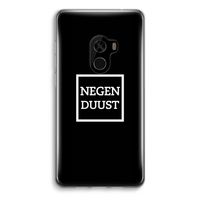 Negenduust black: Xiaomi Mi Mix 2 Transparant Hoesje