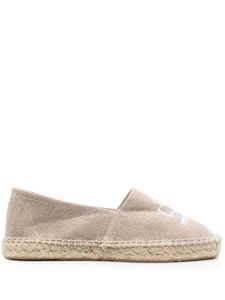 ISABEL MARANT espadrilles à logo brodé - Tons neutres